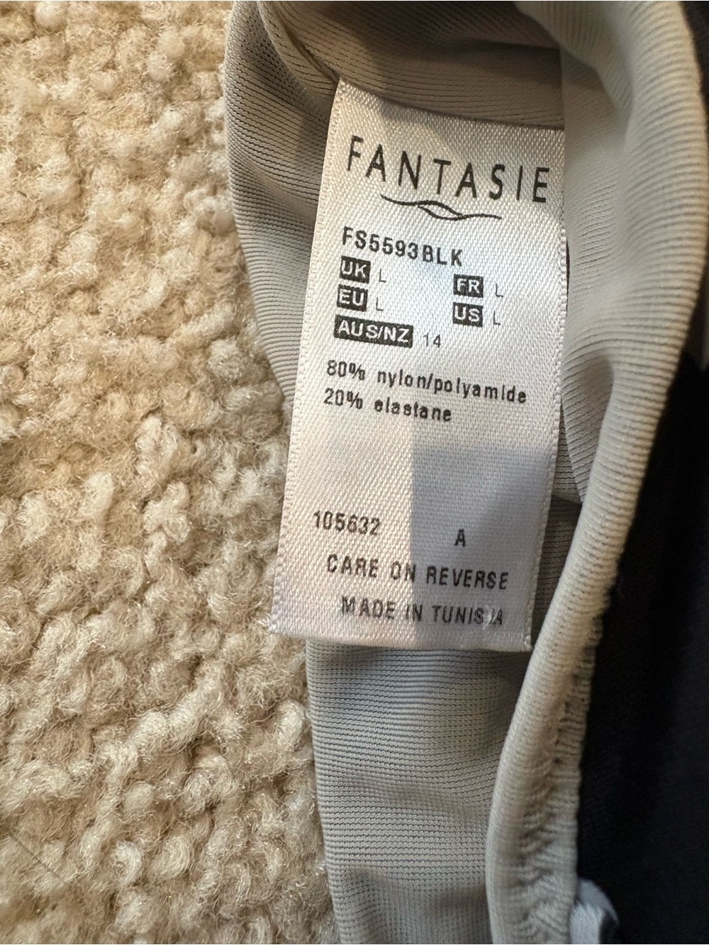 Fantasie Black & White Polka Dot Underwire Bikini - Picture 5 of 8